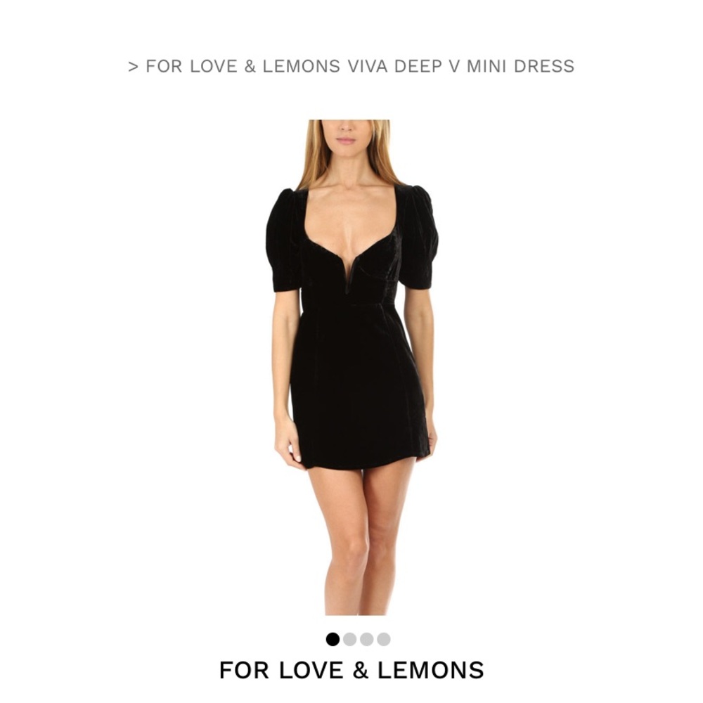 For Love and Lemons Viva Deep V Mini